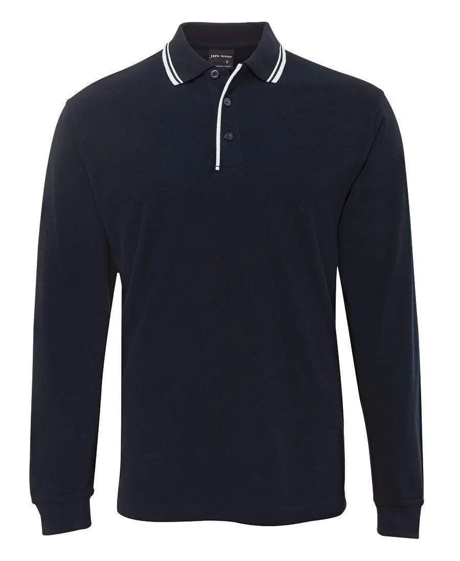 JB'S L/S Contrast Polo 210XC Metro Workwear.